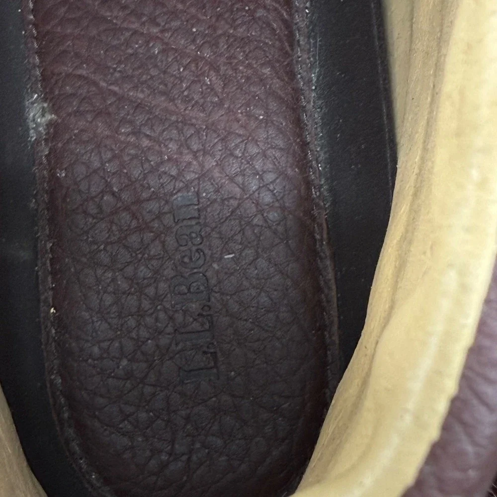 LL Bean Eastport Ranger Boots Mens 11 D Brown Leather Moc‎ Toe Lug Sole 244479